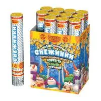 Пневматическая хлопушка Снежинки 30 АС0335 купить от производителя Русская Пиротехника — Нижневартовск