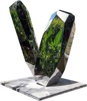Камни полированная сталь арт-объект (517631) поставка  в Нижневартовске