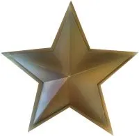 Звезда на памятник состаренная бронза в Нижневартовске (518501)