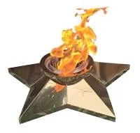 Звезда с газовой горелкой (518315) сертификат комплект горелка ГВД 379 10 89 00 ПС вечный огонь ø 600 мм. пустотелая  в Нижневартовске