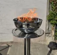 Чаша церемониального огня (518309) сертификат для ø 360 мм. ветроустойчивая  в Нижневартовске