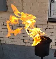 Газовая горелка ГВД 379 10 89 00 ПС (514268) сертификат вечный огонь ø 154 мм. ветроустойчивая  в Нижневартовске