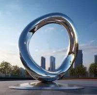 Городская скульптура в форме кольца (518262) сертификат арт-объект  в Нижневартовске