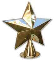 Звезда двусторонне выпуклая ø 350 (517612) сертификат на обелиск - стела памятник мм. пустотелая  в Нижневартовске