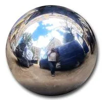 Шар ø 600 мм. полый полированный (517585) поставка - сфера арт-объект пустотелая  в Нижневартовске
