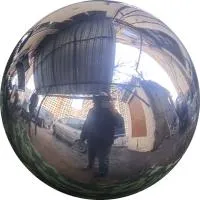 Шар ø 450 мм. полый полированный (517582) производство - сфера арт-объект пустотелая  в Нижневартовске