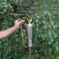 Коста река факел (197423) монтаж тики садовые факелы ø 120 мм. универсальная  в Нижневартовске