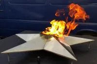 Звезда (газовая горелка) (197132) производство комплект горелка ГВД 379 10 89 00 ПС - вечный огонь ø 1100 мм. ветроустойчивая  в Нижневартовске