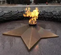 Звезда вечного огня листовая бронза чугун в Нижневартовске (518589)