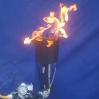 Газовая горелка апс (газ-контроль) (1624) монтаж - автомат вечный огонь ø 154 мм. ветроустойчивая  в Нижневартовске