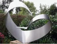 Сердце скульптура из нержавеющей стали (518277) поставка арт-объект  в Нижневартовске