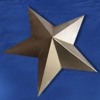 Звезда на обелиск латунь (197203) поставка - стела памятник ø 600 мм. пустотелая  в Нижневартовске