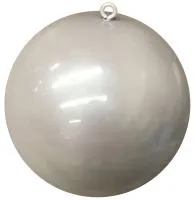 Новогодний шар белый (518857) ∅ 250 мм. Нижневартовск