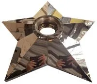 Звезда из листовой бронзы (518219) сертификат комплект горелка ГВД 379 10 89 00 ПС вечный огонь ø 950 мм. пустотелая  в Нижневартовске