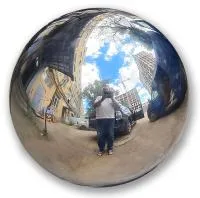 Шар ø 1100 мм. полый полированный (517594) поставка - сфера арт-объект пустотелая  в Нижневартовске