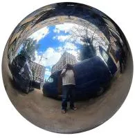 Шар ø 1150 мм. полый полированный (517595) монтаж - сфера арт-объект пустотелая  в Нижневартовске