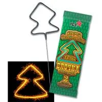 Бенгальские огни фигурные Елочка 250-2 ТР163 купить от производителя Троицкий снаряжательный завод — Нижневартовск