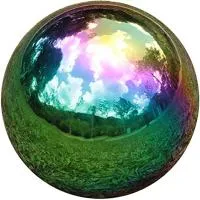 Шар зеркальная нержавейка (198285) монтаж - сфера арт-объект ø 1000 мм. пустотелая  в Нижневартовске