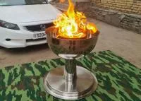 Чаша торжественного огня афины (51756458) производство для ø 360 мм. ветроустойчивая в Нижневартовске