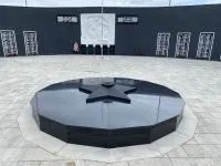 Звезда чугун (518248) производство комплект горелка ГВД 379 10 89 00 ПС вечный огонь ø 1100 мм. монолит - литье  в Нижневартовске