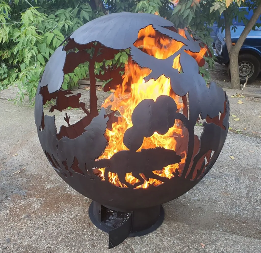 Металлический шар для костра купить с доставкой в Нижневартовск