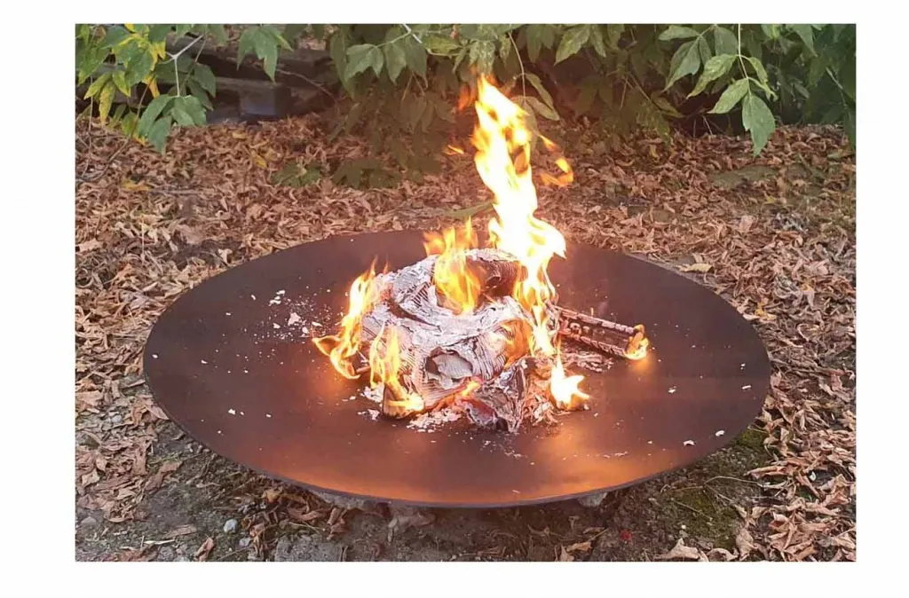 Кострище в виде чаши из металла сталь марки Ст3 аренда в Нижневартовске 